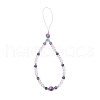 Gemstone Mobile Straps HJEW-JM03413-3