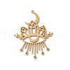 304 Stainless Steel Filigree Pendants STAS-K298-12G-1