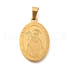 304 Stainless Steel Pendants STAS-K394-04G-08-1