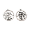 Tibetan Style Alloy Pendants TIBE-B001-25AS-1