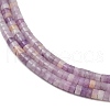 Natural Lepidolite/Purple Mica Stone Beads Strands G-H230-80-4