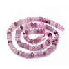 Natural Plum Blossom Tourmaline Beads Strands G-G991-B02-3