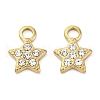 304 Stainless Steel Charms STAS-V003-05G-11-1
