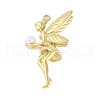 Acrylic Imitation Pearl Pendants STAS-P366-30G-1
