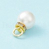 Plastic Imitation Pearl Pendants KY-XCP0001-23-4