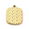 304 Stainless Steel Pendants STAS-Z135-07G-1