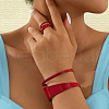 Hollow Out Alloy Cuff Bangles & Cuff Rings Sets FS-WG58758-01-1