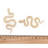 Alloy Stud Earrings EJEW-R021-03KCG-03-3