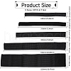 CHGCRAFT 5 Styles Nylon with Polyester Elastic Straps AJEW-CA0004-52-2