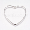 Brass Micro Pave Cubic Zirconia Pendants ZIRC-K073-46-02P-2