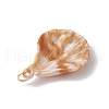 30Pcs 10 Styles Acrylic Pendants PALLOY-JF03989-02-6