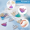 DICOSMETIC 12Pcs 3 Colors 304 Stainless Steel Pendant STAS-DC0012-37-3