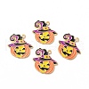 Halloween Alloy Enamel Pendants PALLOY-F299-01KCG-3