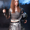 PU Leather Belt Sword Holder for Medieval Renaissance Cosplay Props AJEW-WH0248-586-5