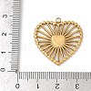 304 Stainless Steel Pendants X-STAS-S175-43F-G-3
