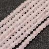 Natural Rose Quartz Beads Strands G-F460-10-1