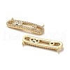 Brass Micro Pave Cubic Zirconia Pendants KK-K355-22G-2