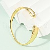 304 Stainless Steel Cuff Bangles for Women BJEW-Z097-06G-2