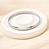 304 Stainless Steel Plain Bangles for Women BJEW-V004-02B-P-2