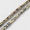 Natural Dalmatian Jasper Beads Strands G-G968-D10-1