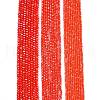 Electroplate Glass Beads Strands EGLA-A044-P2mm-A03-2