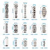 Tibetan Style Alloy Beads TIBEB-TA0001-18AS-10