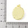 Brass Enamel Pendants KK-Z101-09G-E01-3