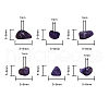 Natural Amethyst Chip Beads G-CJ0001-23-2