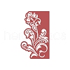 Floral Design Carbon Steel Cutting Dies Stencils DIY-WH0170-010-7