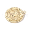 Brass Pendants KK-Z050-34G-2