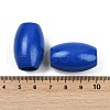 Spray Painted Wood Beads WOOD-F017-02C-3