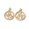 Rack Plating Brass Pendants KK-D087-30G-1