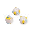 Handmade Lampwork Enamel Beads LAMP-R004-05F-1