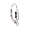 925 Sterling Silver Leverback Hoop Earrings Findings STER-A002-236-3