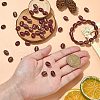 Acrylic Coffee Beads DIY-CJC0006-11-4