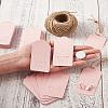 Jewelry Display Kraft Paper Price Tags and Jute Twine CDIS-TA0001-06D-13
