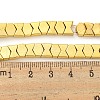 Electroplated Synthetic Non-magnetic Hematite Beads Strands G-C136-A01-03-4