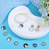 SUNNYCLUE 20Pcs 10 Styles Alloy Enamel Pendants ENAM-SC0004-11-4