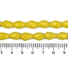 Opaque Solid Color Beads Strands EGLA-N013-P8mm-D06-4