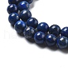 Natural Lapis Lazuli Bead Strands G-G953-04-6mm-3
