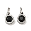 304 Stainless Steel Pendants STAS-D189-07P-A13-2