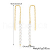S925 Sterling Silver Tassel Ear Thread ZC4756-2