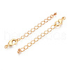 Brass Chain Extender KK-T074-61G-03-1