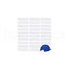BENECREAT 40 Sets Plastic Snapback Strap with 7 Holes FIND-BC0013-41B-7