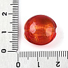 Handmade Silver Foil Glass Beads SLF15mmY-03-3