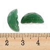 Natural Green Aventurine Butterfly Wing Cabochons G-D078-02E-3