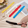 Olycraft Plastic Oil Painting Scraper Knife AJEW-OC0001-16-3