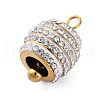 304 Stainless Steel Crystal Rhinestone Pendants STAS-H235-12G-2