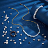 Unicraftale 500Pcs Iron Rhinestone Spacer Beads RB-UN0001-12-2