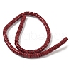 Dyed Natural Magnesite Beads Strands G-M448-F01-04-3